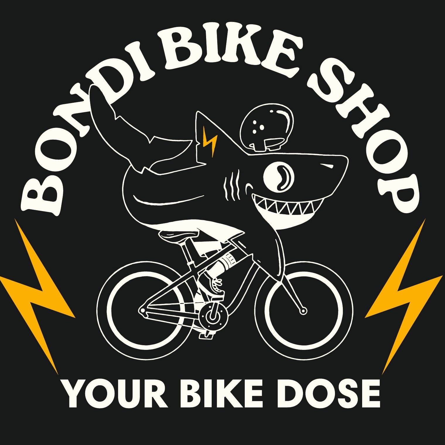 Sello Your Bike Dose en versión negativa