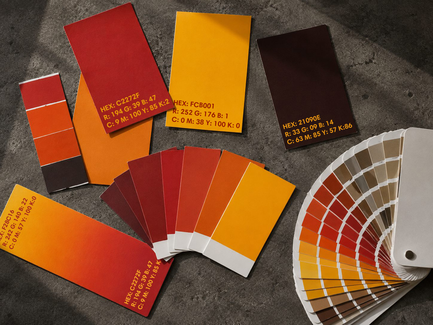Paleta de colores de Burmet